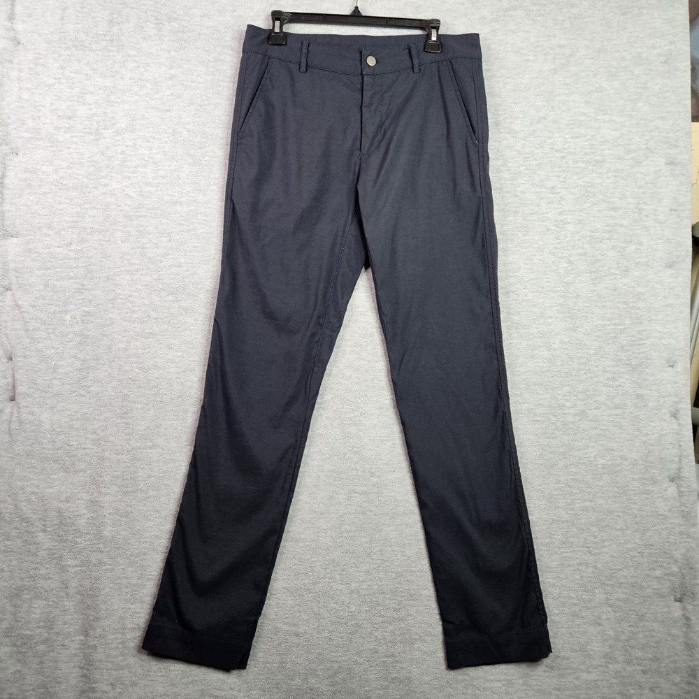 Outlier Men's Blue Straight Leg Four way stretch Casual Pants Size 31